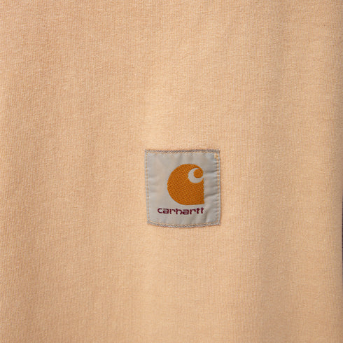 Carhartt WIP S/S Nelson T-Shirt Dusty H Brown Garment Dyed I029949_07E_GD Degli Uberti